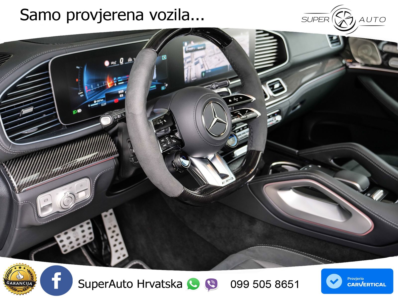 Mercedes-Benz GLS AMG GLS 63 V8 EQ Boost 4MATIC+ TCT LED+GR SJED+ACC