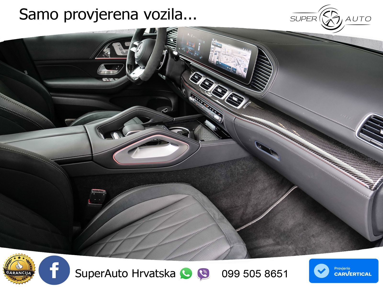 Mercedes-Benz GLS AMG GLS 63 V8 EQ Boost 4MATIC+ TCT LED+GR SJED+ACC