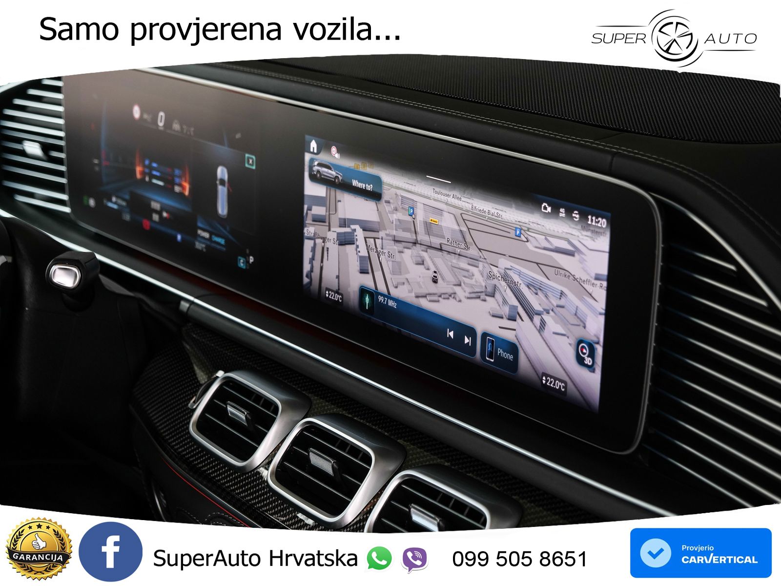 Mercedes-Benz GLS AMG GLS 63 V8 EQ Boost 4MATIC+ TCT LED+GR SJED+ACC