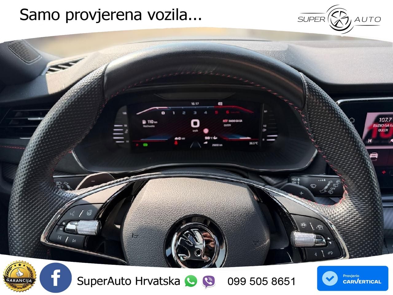 Škoda Octavia Combi RS 2.0 TDI (200 KS) DSG LED+GR SJED+ACC