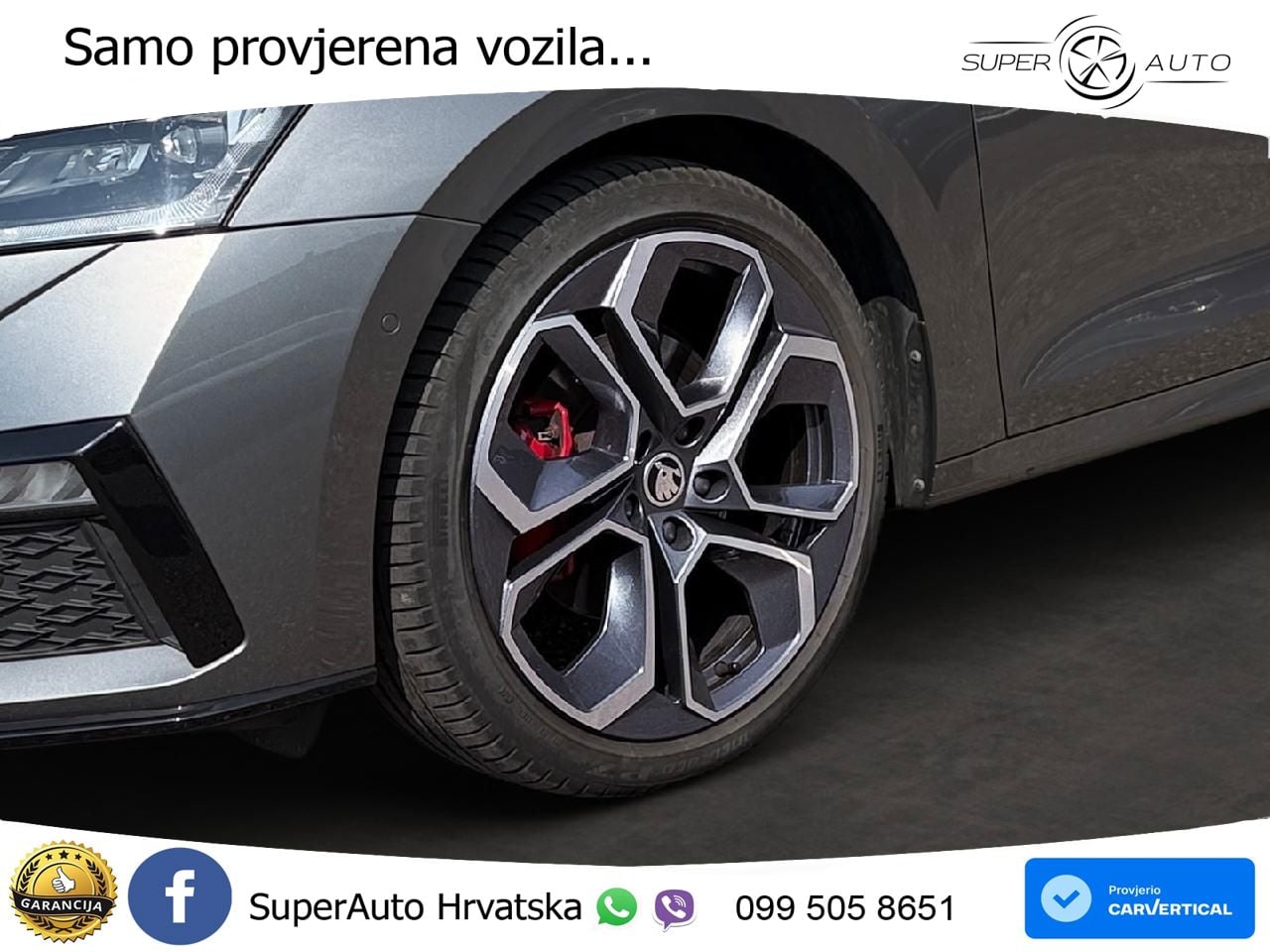 Škoda Octavia Combi RS 2.0 TDI (200 KS) DSG LED+GR SJED+ACC