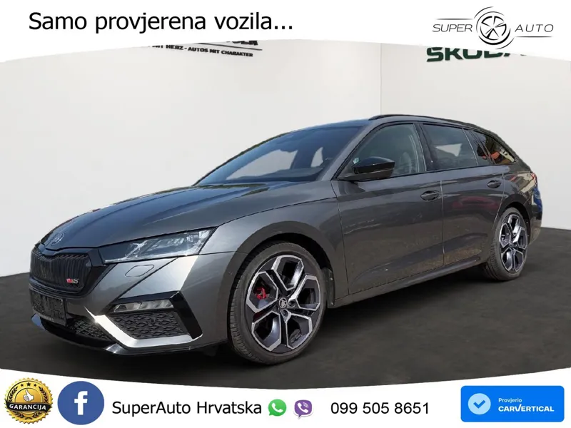 Škoda Octavia Combi RS 2.0 TDI (200 KS) DSG LED+GR SJED+ACC