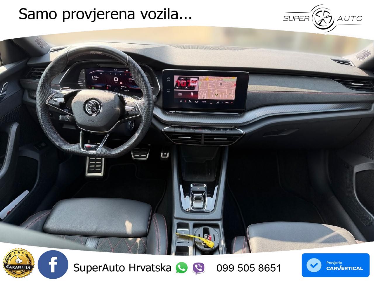 Škoda Octavia Combi RS 2.0 TDI (200 KS) DSG LED+GR SJED+ACC