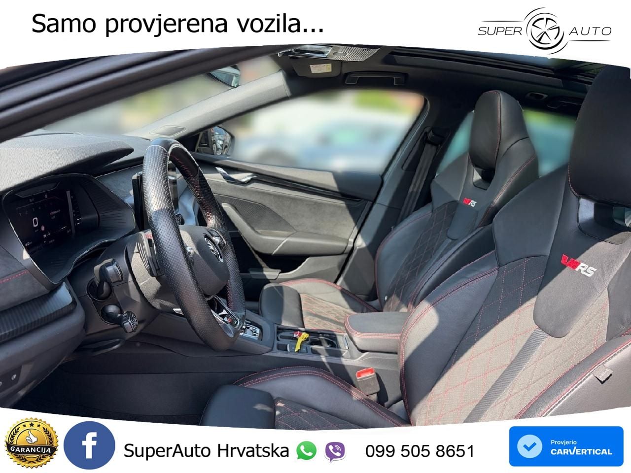 Škoda Octavia Combi RS 2.0 TDI (200 KS) DSG LED+GR SJED+ACC
