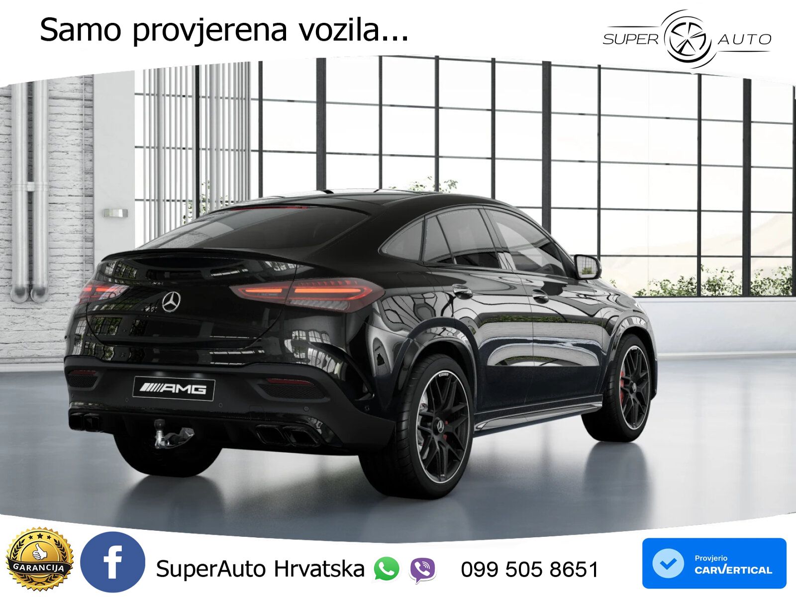 Mercedes AMG GLE Coupe 63 S V8 (612 KS) EQ Boost 4MATIC+ AMG SPEEDSHIFT TCT 9G ACC+HEAD+GR SJED+360+PANO