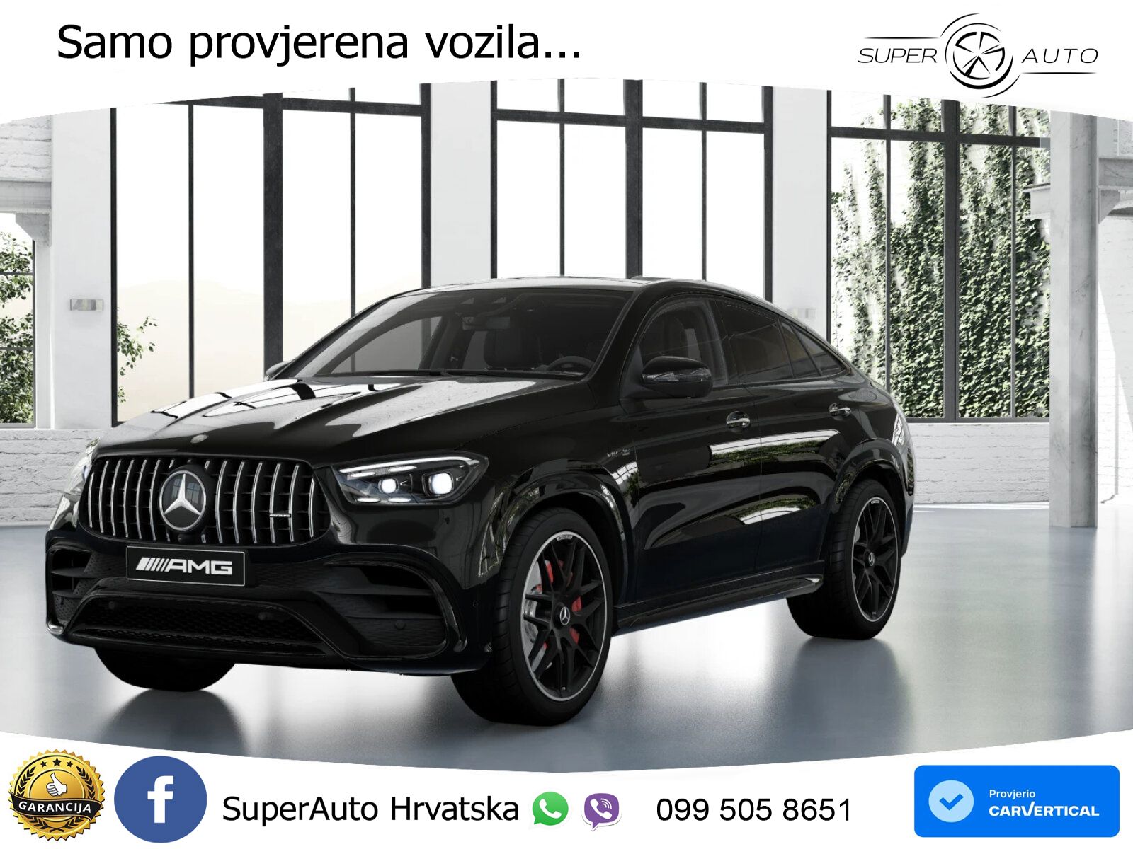 Mercedes AMG GLE Coupe 63 S V8 (612 KS) EQ Boost 4MATIC+ AMG SPEEDSHIFT TCT 9G ACC+HEAD+GR SJED+360+PANO