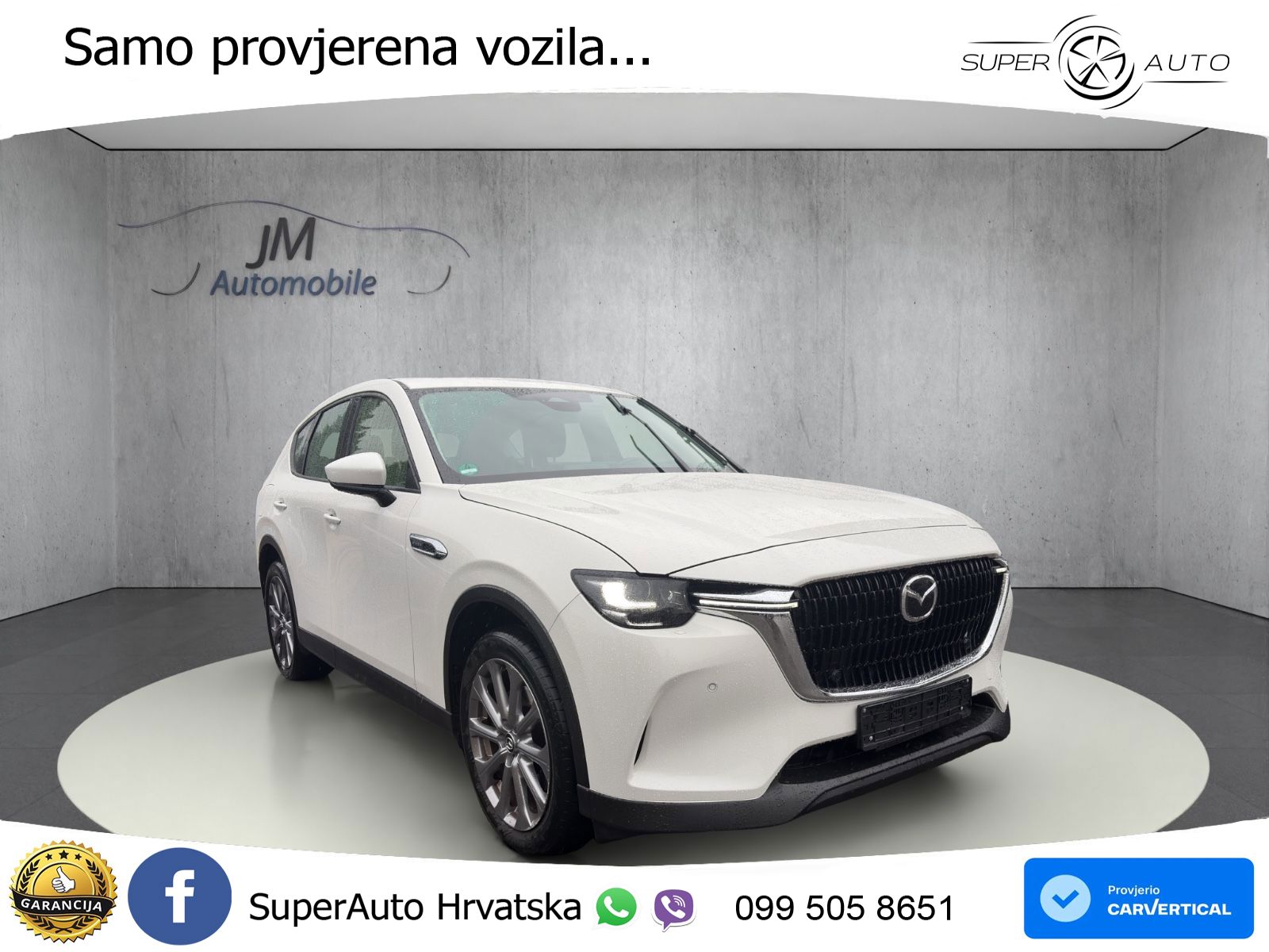 Mazda CX-60 2.5 e-Skyactiv (328 KS) AWD Automatic LED+GR SJED+ACC