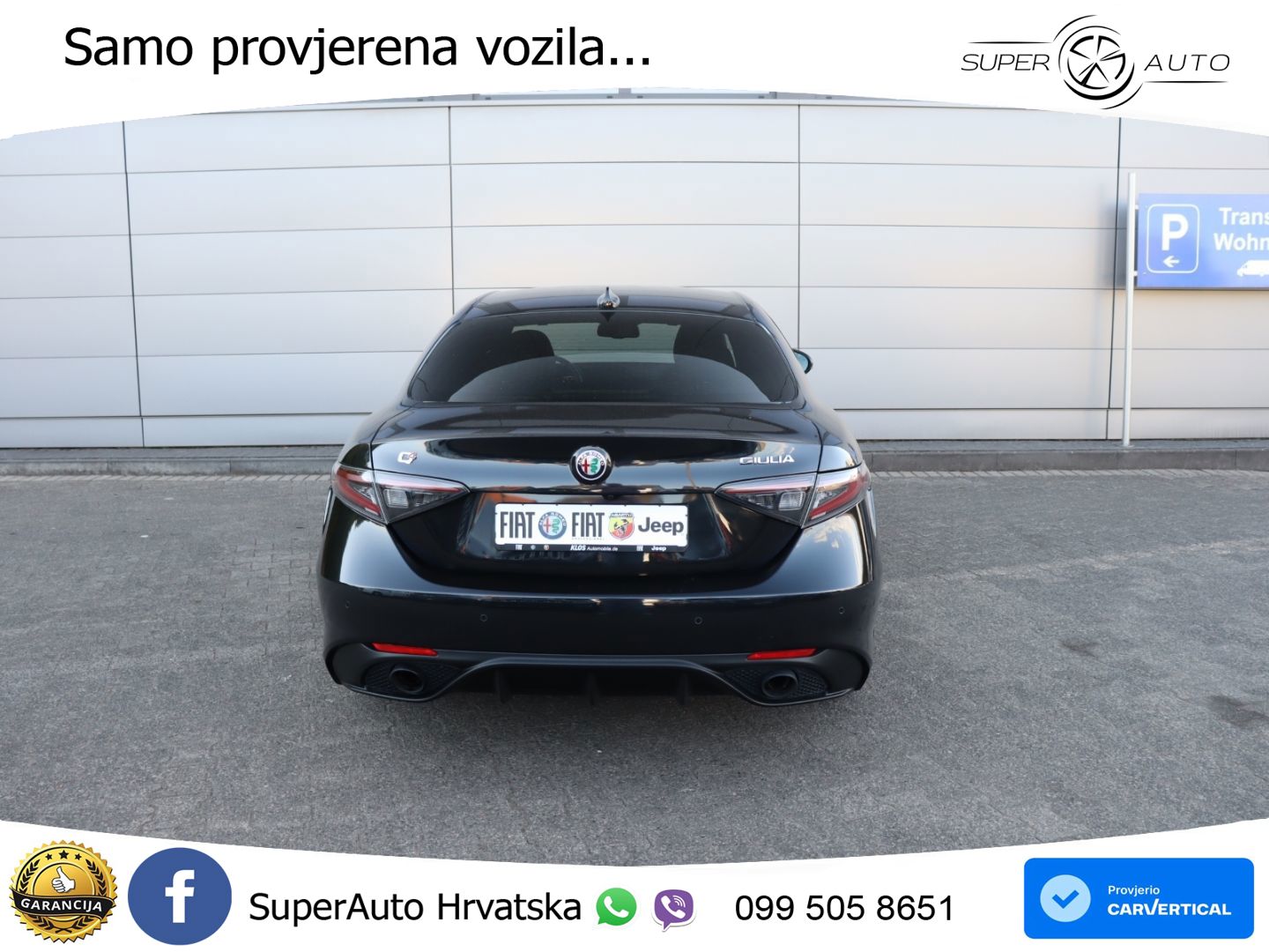 Alfa Romeo Giulia 2.0 Turbo (280 KS) Q4 Automatic LED+GR SJED+ACC