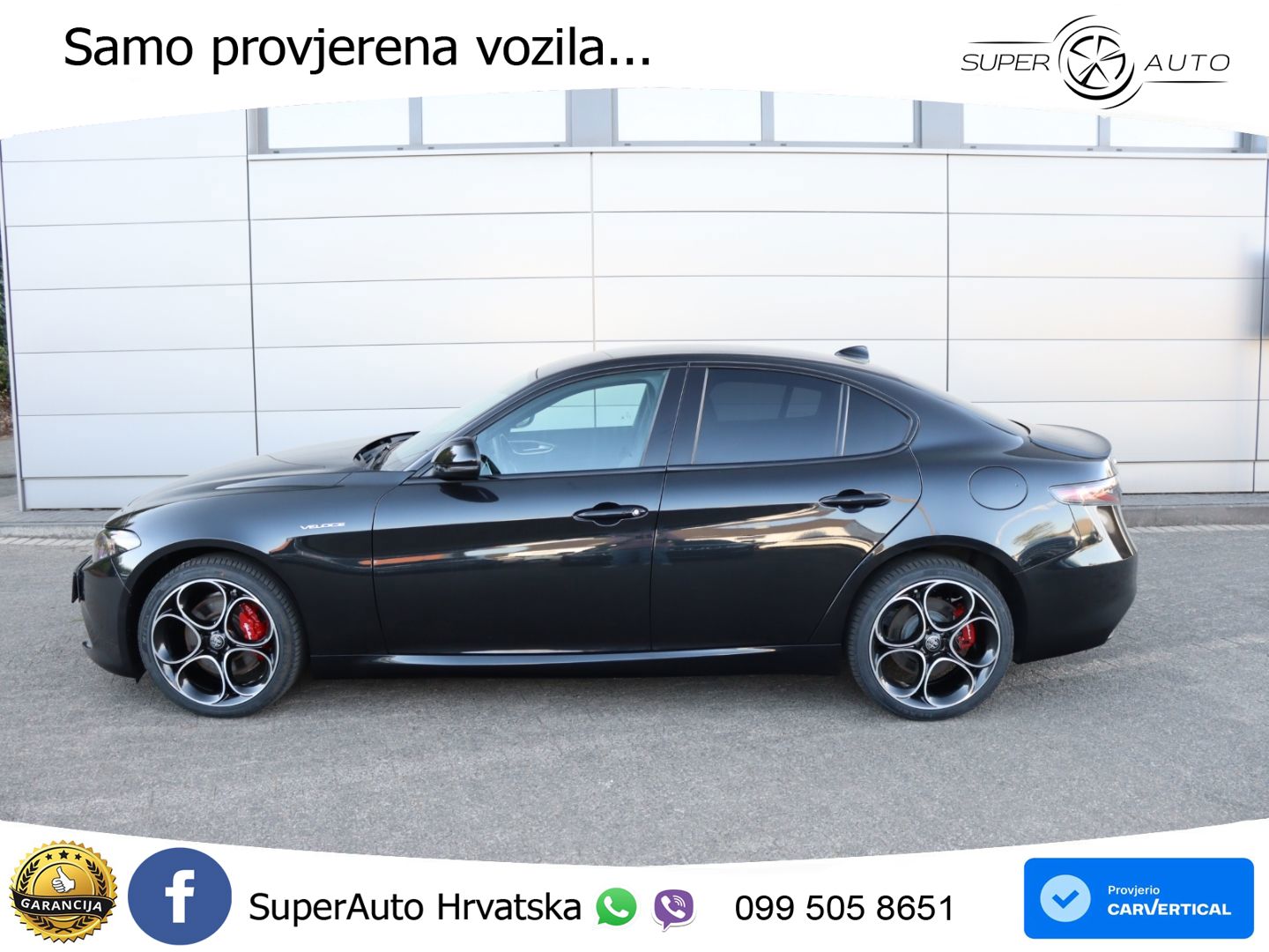 Alfa Romeo Giulia 2.0 Turbo (280 KS) Q4 Automatic LED+GR SJED+ACC