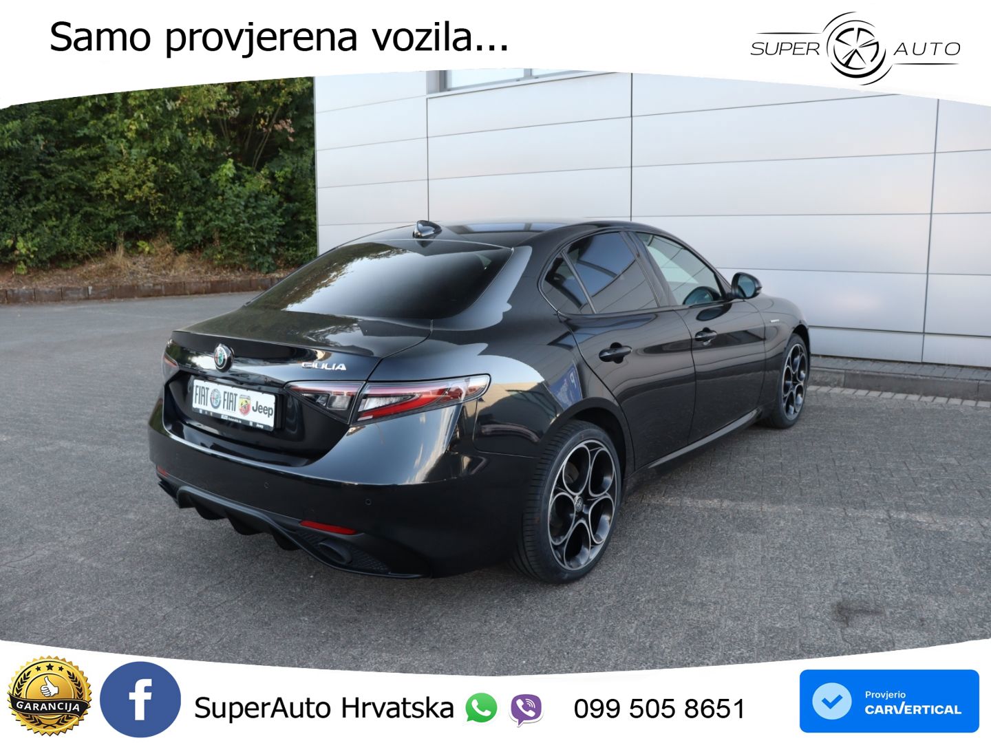 Alfa Romeo Giulia 2.0 Turbo (280 KS) Q4 Automatic LED+GR SJED+ACC