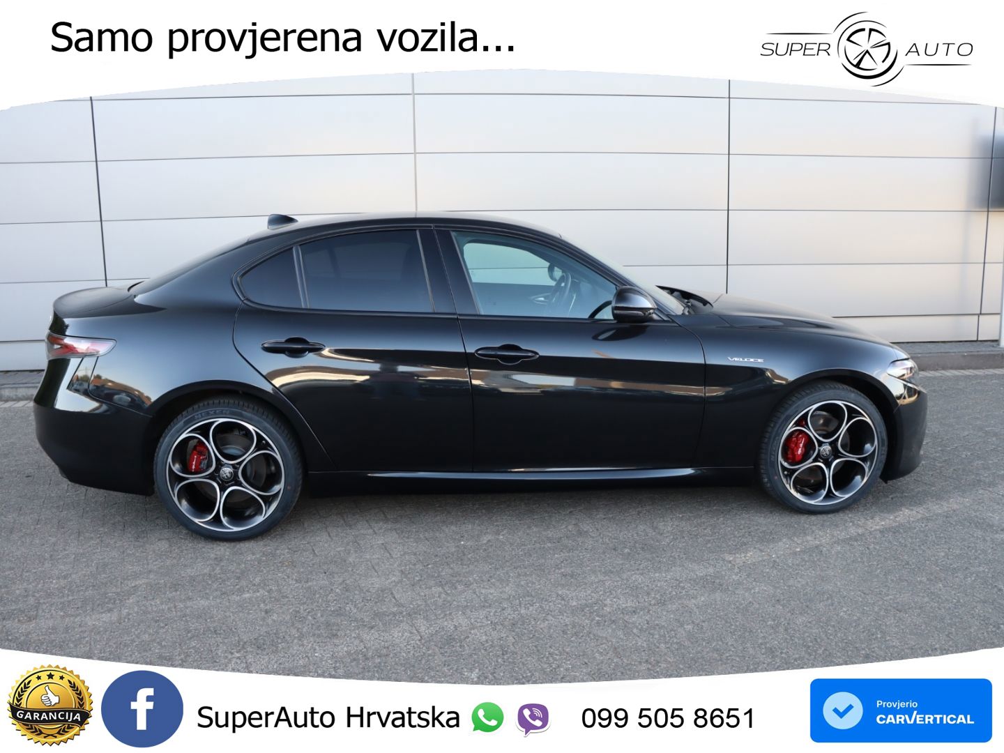 Alfa Romeo Giulia 2.0 Turbo (280 KS) Q4 Automatic LED+GR SJED+ACC