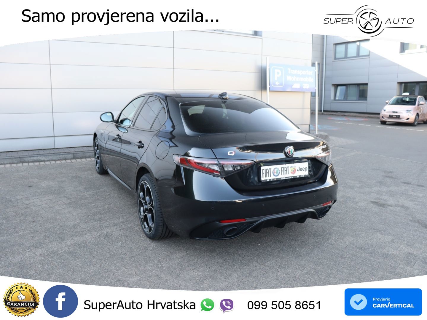 Alfa Romeo Giulia 2.0 Turbo (280 KS) Q4 Automatic LED+GR SJED+ACC