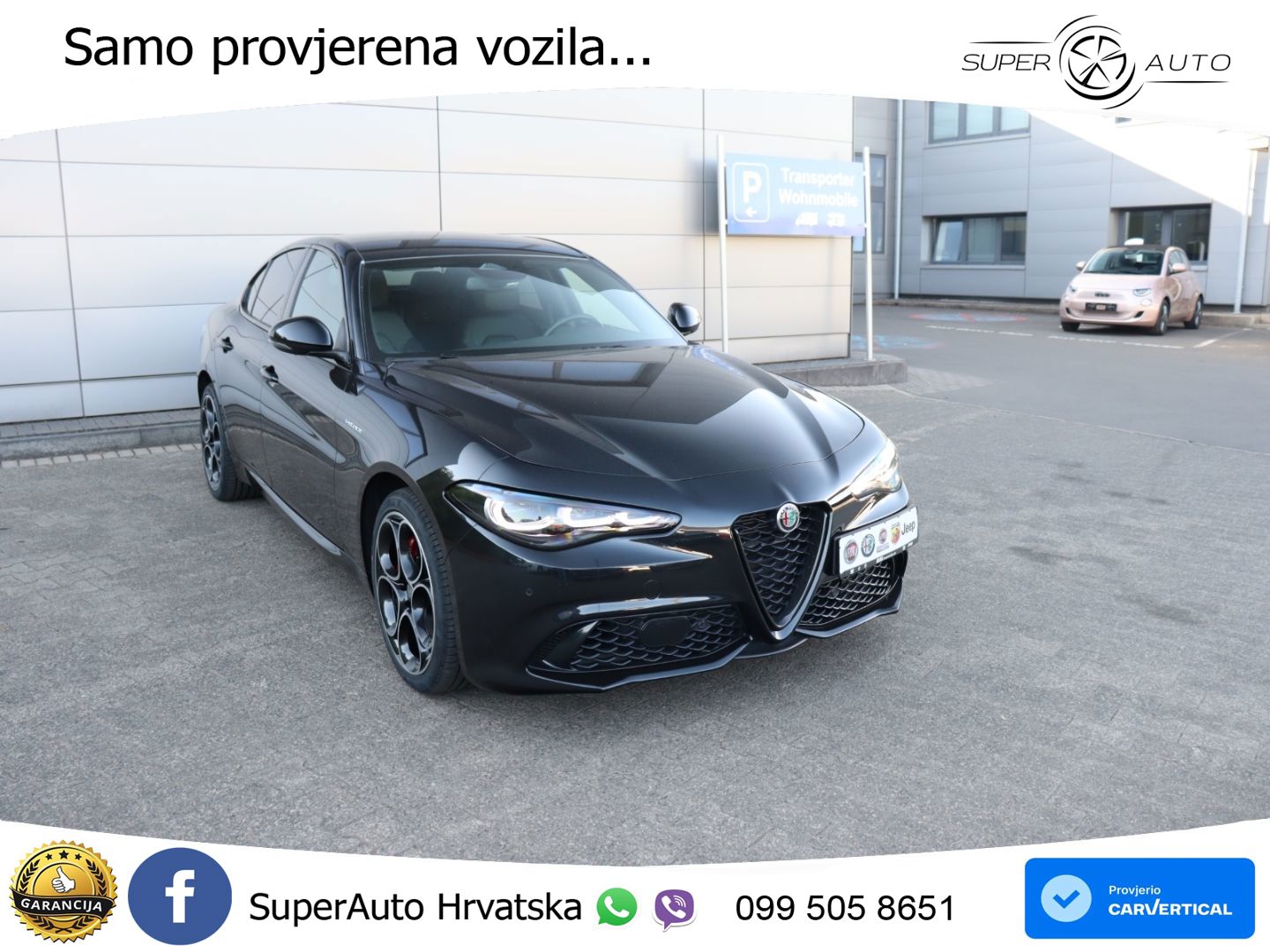 Alfa Romeo Giulia 2.0 Turbo (280 KS) Q4 Automatic LED+GR SJED+ACC