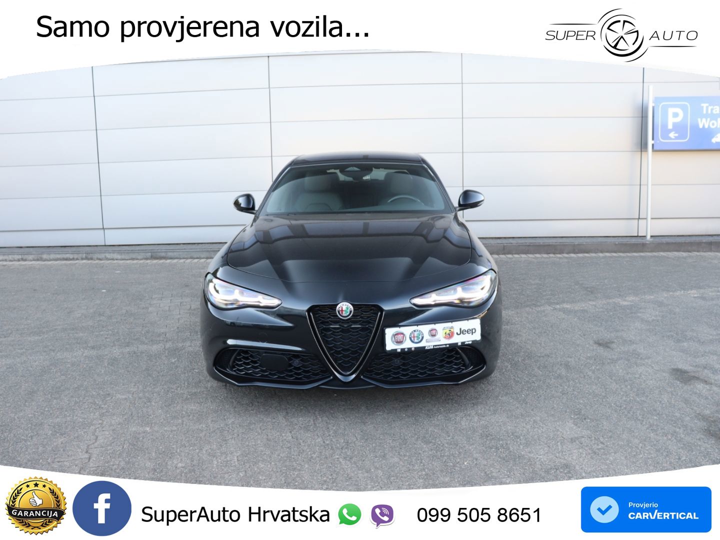 Alfa Romeo Giulia 2.0 Turbo (280 KS) Q4 Automatic LED+GR SJED+ACC