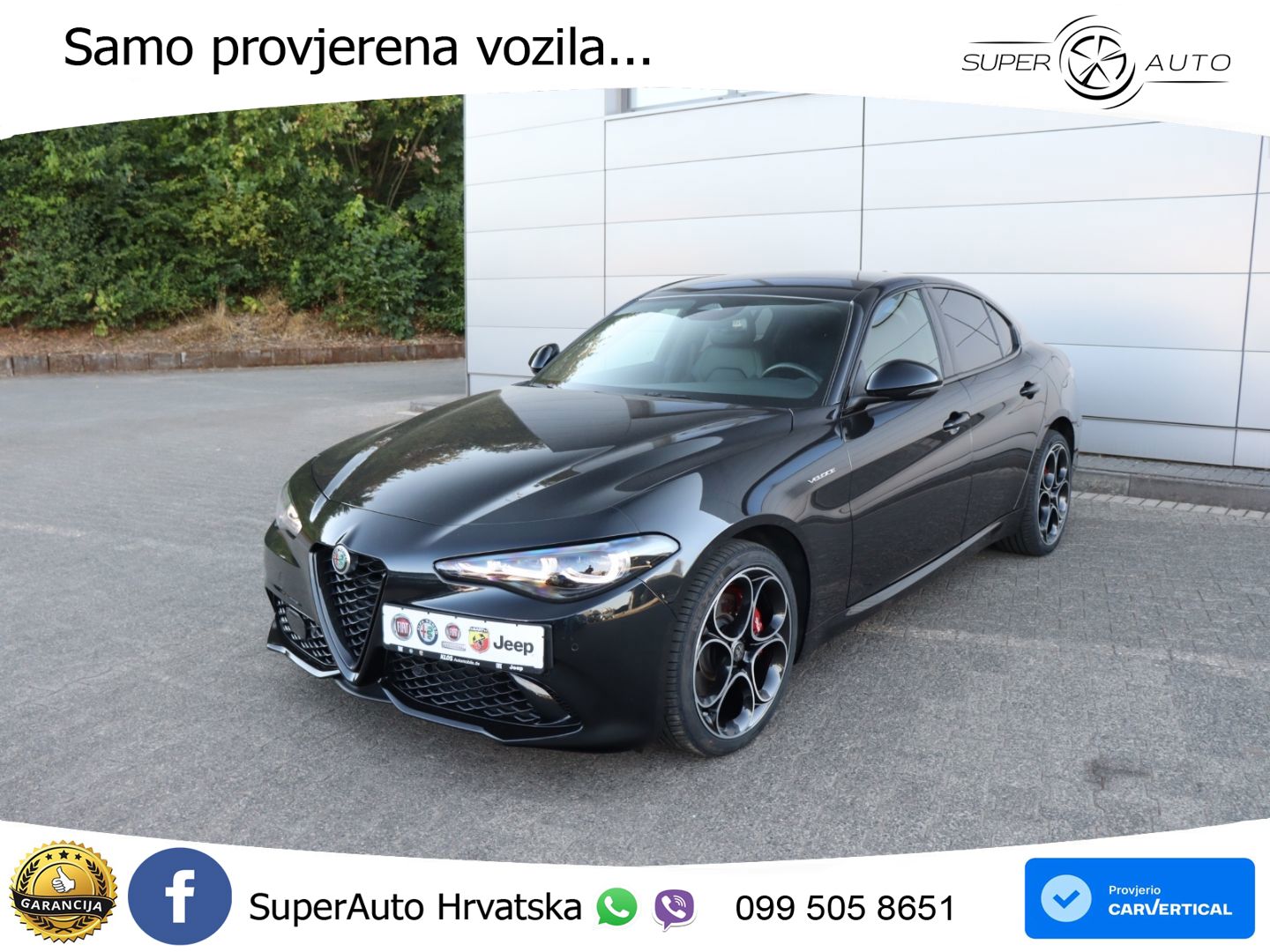 Alfa Romeo Giulia 2.0 Turbo (280 KS) Q4 Automatic LED+GR SJED+ACC