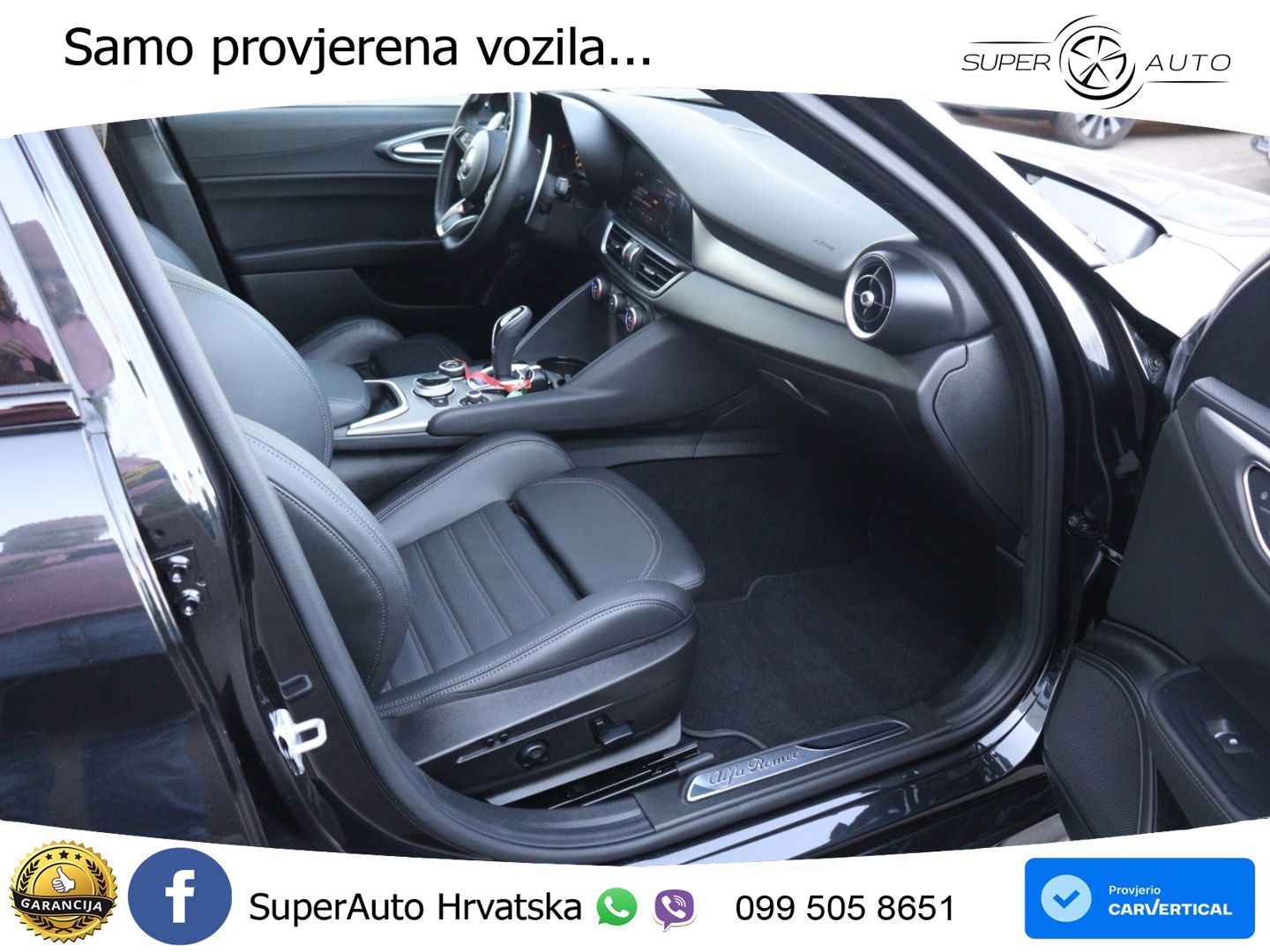 Alfa Romeo Giulia 2.0 Turbo (280 KS) Q4 Automatic LED+GR SJED+ACC