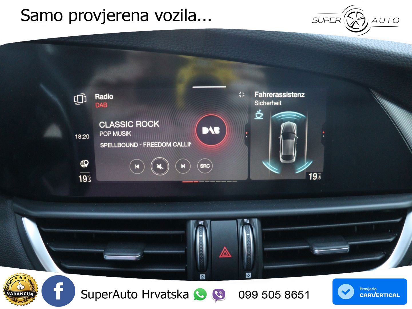 Alfa Romeo Giulia 2.0 Turbo (280 KS) Q4 Automatic LED+GR SJED+ACC