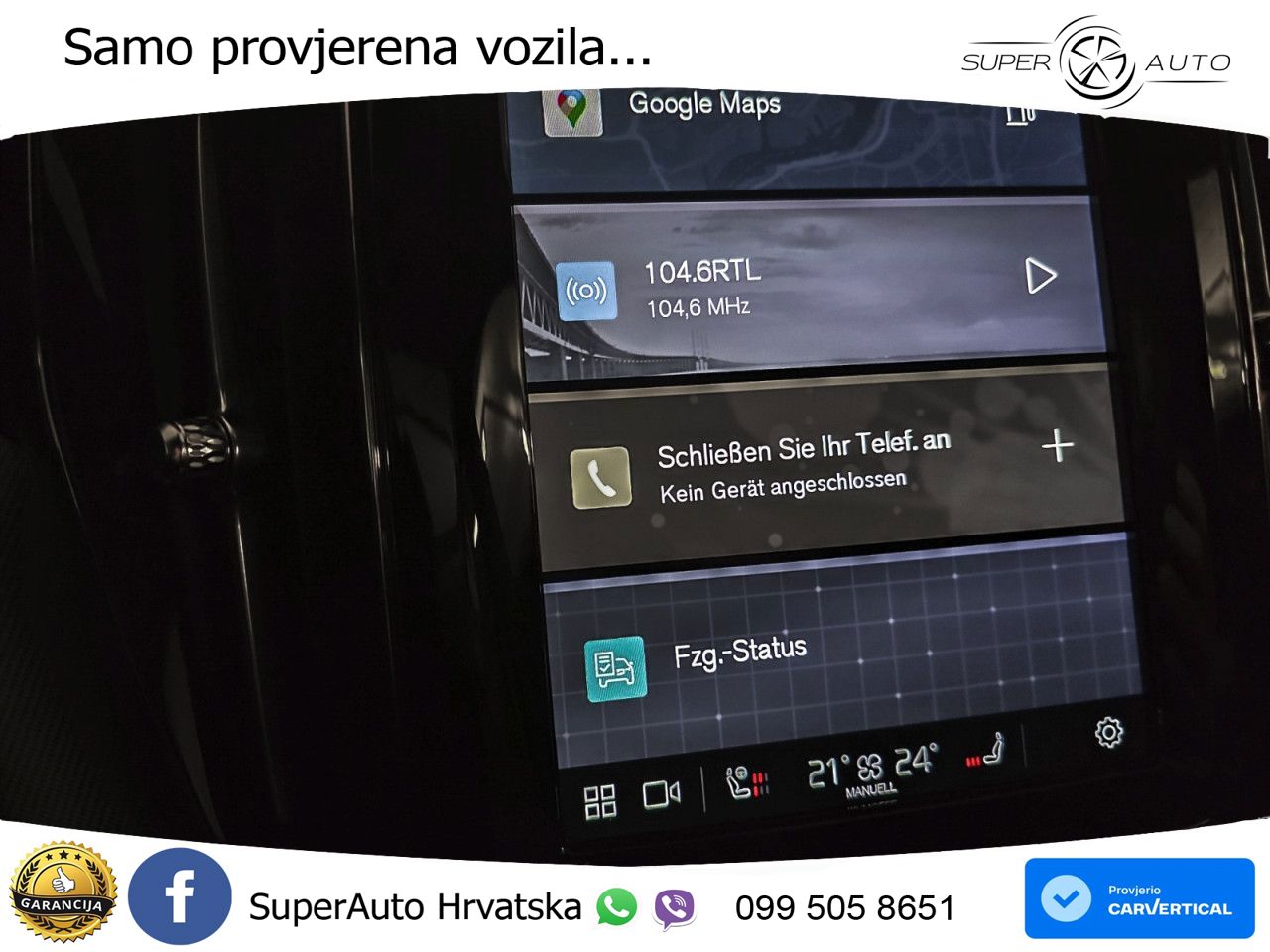 Volvo XC60 B4 Diesel FWD Geartronic LED+GR SJED+ACC