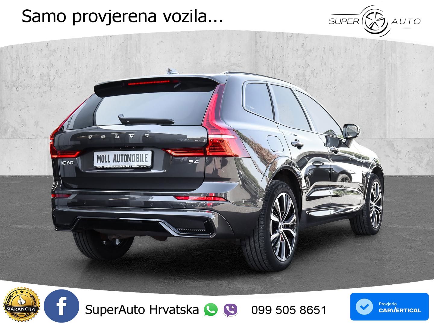 Volvo XC60 B4 Diesel FWD Geartronic LED+GR SJED+ACC