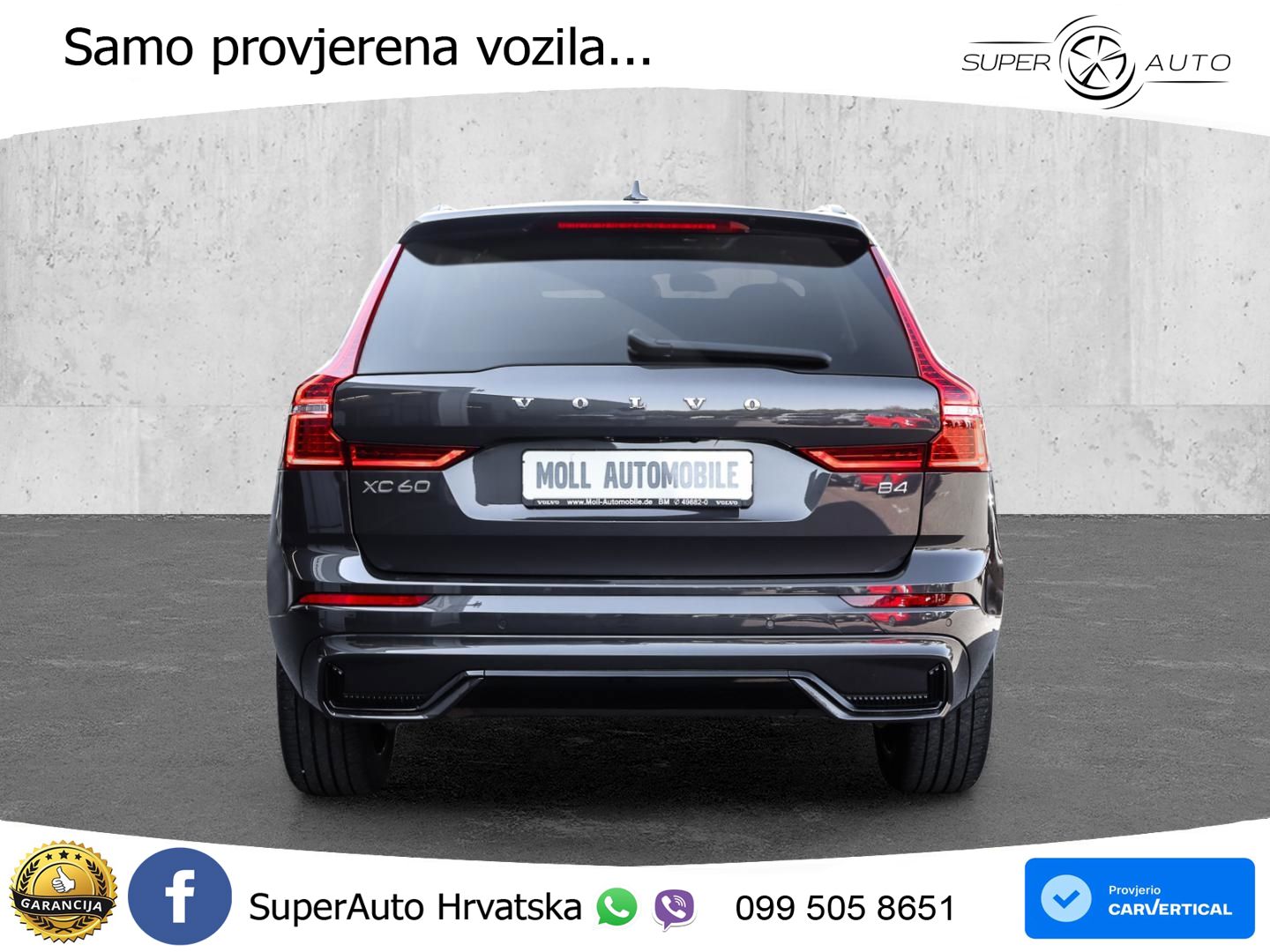 Volvo XC60 B4 Diesel FWD Geartronic LED+GR SJED+ACC