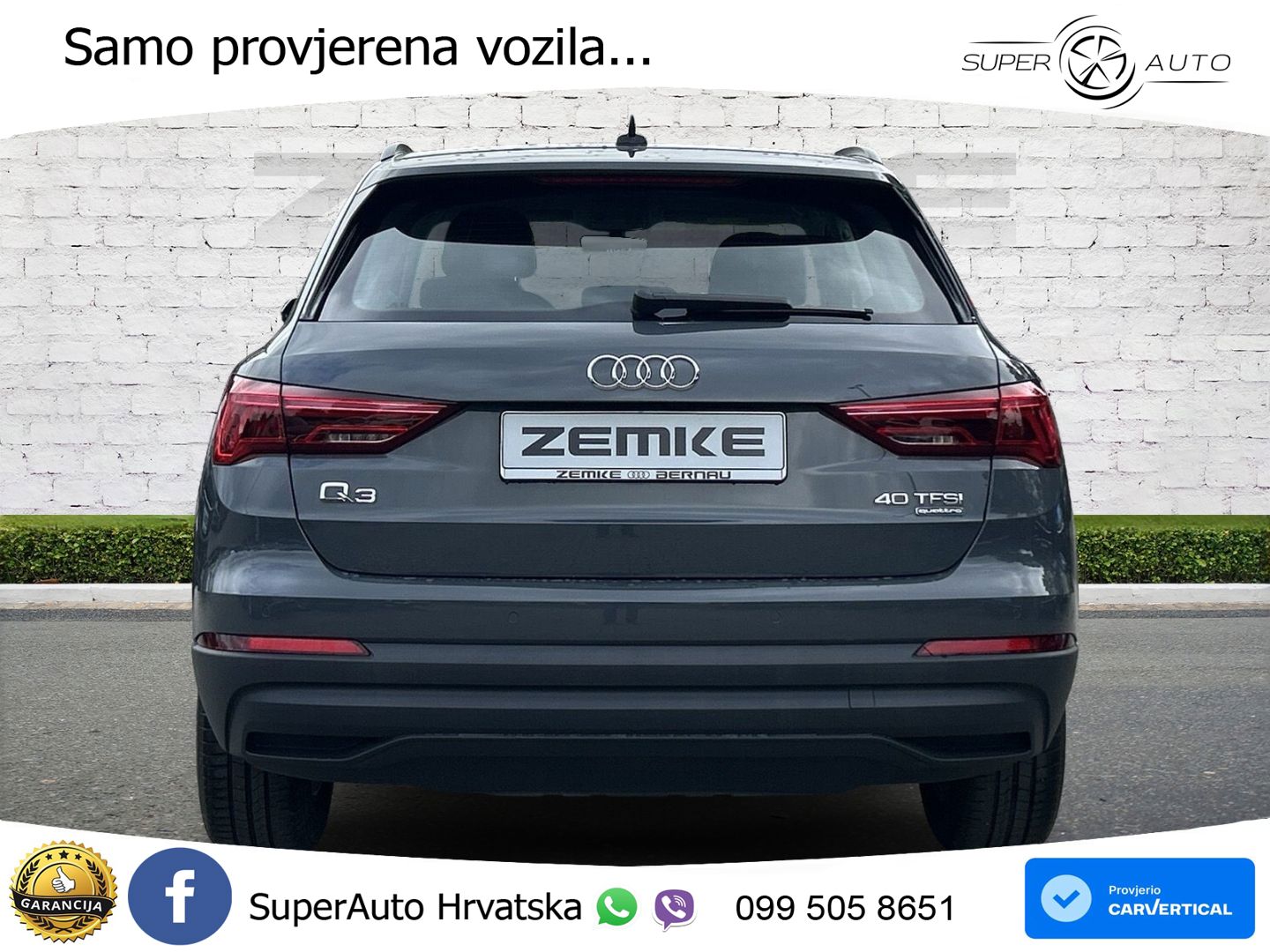 Audi Q3 40 TFSI (190 KS) quattro S tronic