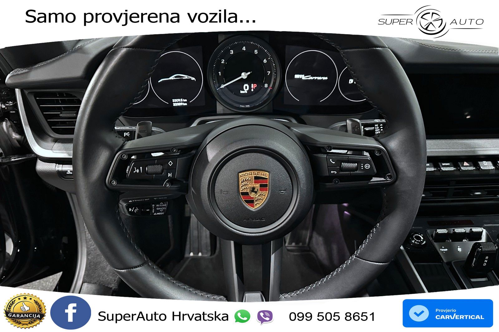 Porsche 911 Carrera 3.0 (385 KS) PDK LED+GR SJED+ACC
