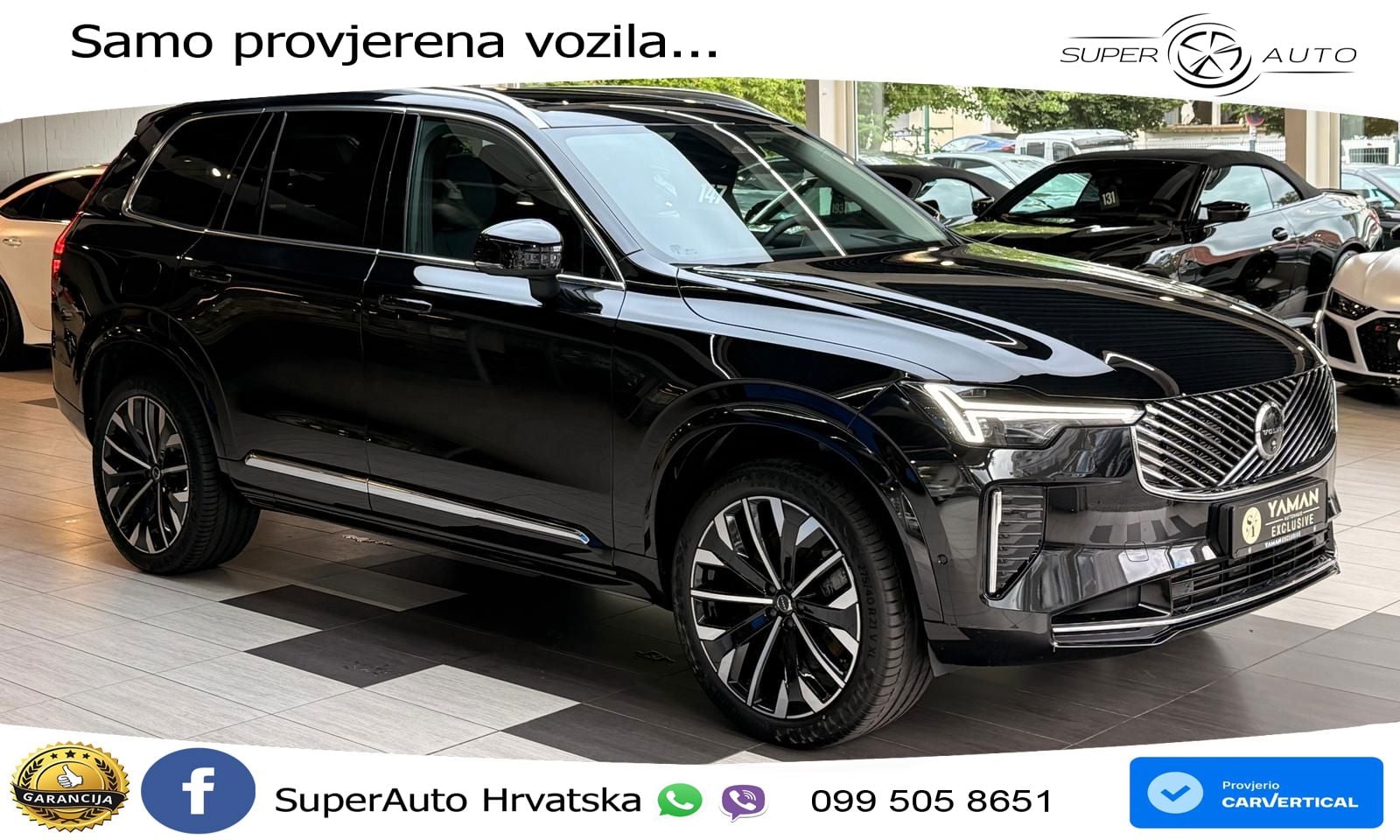 Volvo XC90 2.0 T8 AWD Automatic ACC+HEAD+4xGR SJED+360+PANO