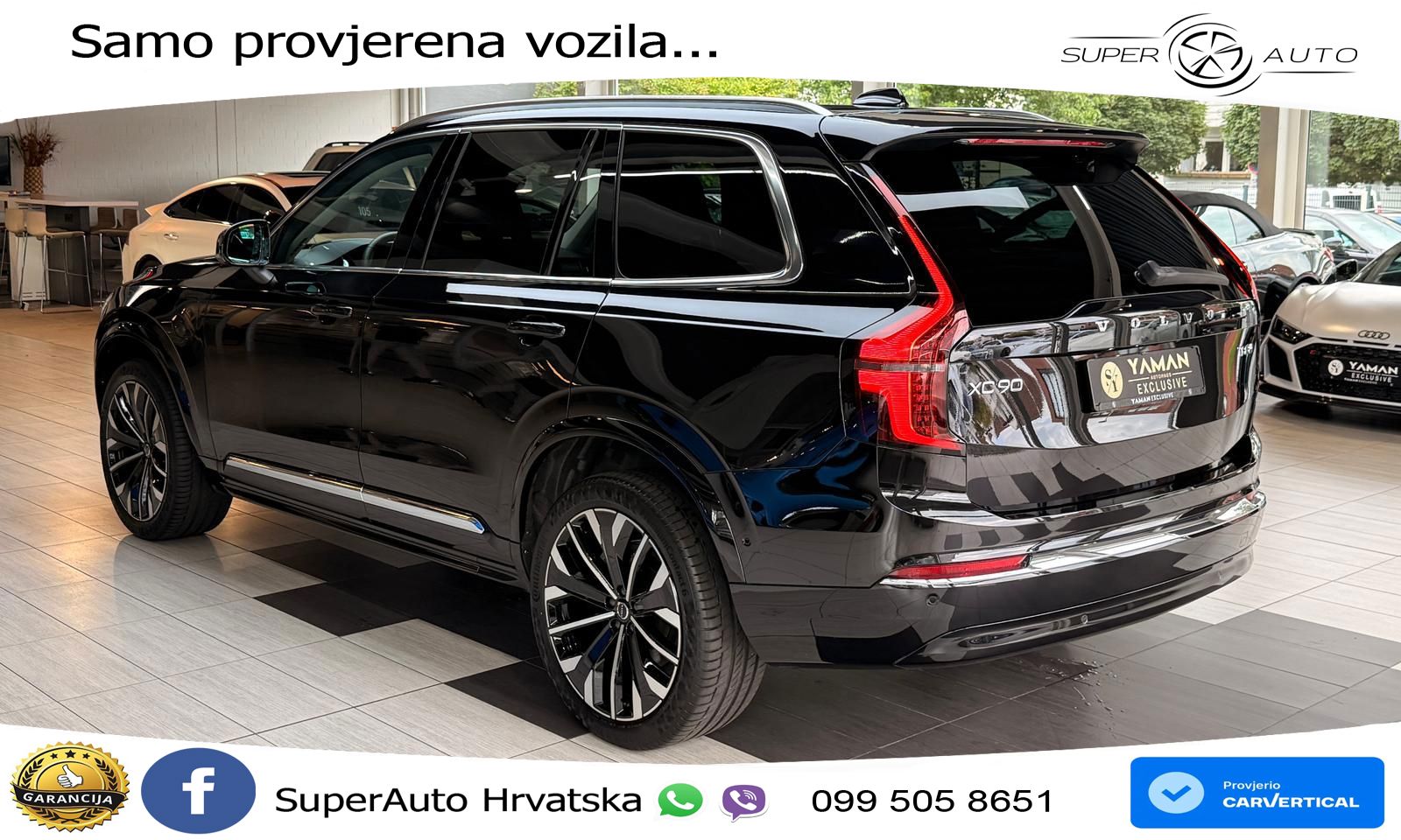 Volvo XC90 2.0 T8 AWD Automatic ACC+HEAD+4xGR SJED+360+PANO