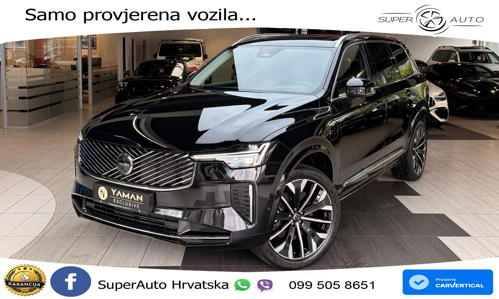 Volvo XC90 2.0 T8 AWD Automatic ACC+HEAD+4xGR SJED+360+PANO