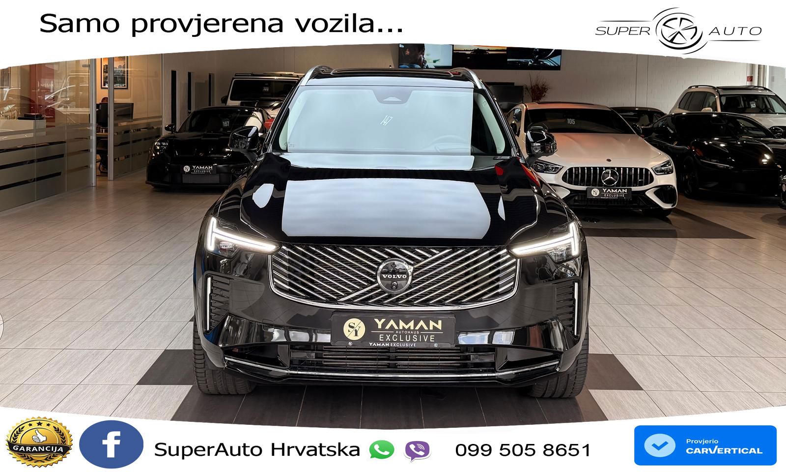 Volvo XC90 2.0 T8 AWD Automatic ACC+HEAD+4xGR SJED+360+PANO