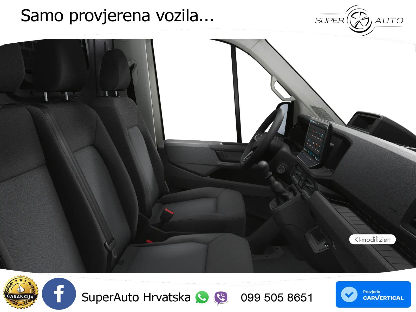 Volkswagen Crafter 35 LR 2,0l TDI L3H2 KLIMA KAM AHK 140 KS