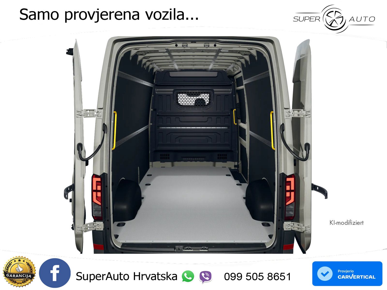 Volkswagen Crafter 35 LR 2,0l TDI L3H2 KLIMA KAM AHK 140 KS