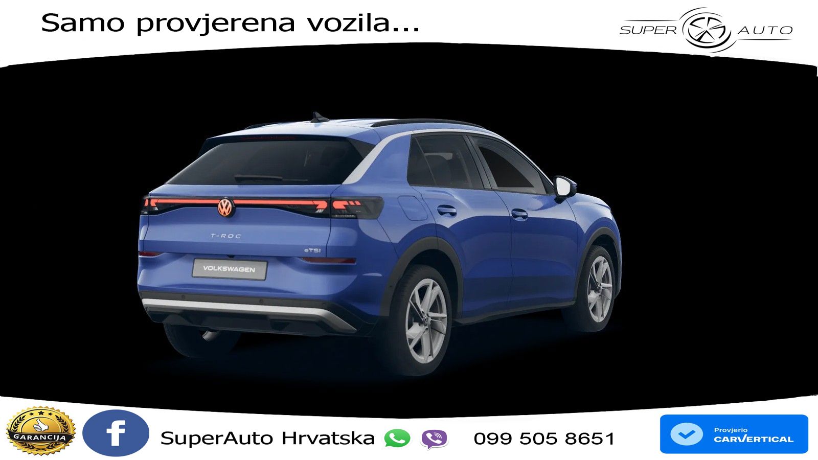 Volkswagen T-Roc 1.5 eTSI (150 KS)  DSG LED+GR SJED+ACC
