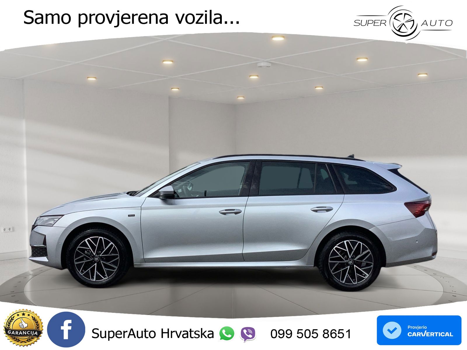Škoda Octavia Combi 2.0 TDI (150 KS) DSG LED+GR SJED+ACC