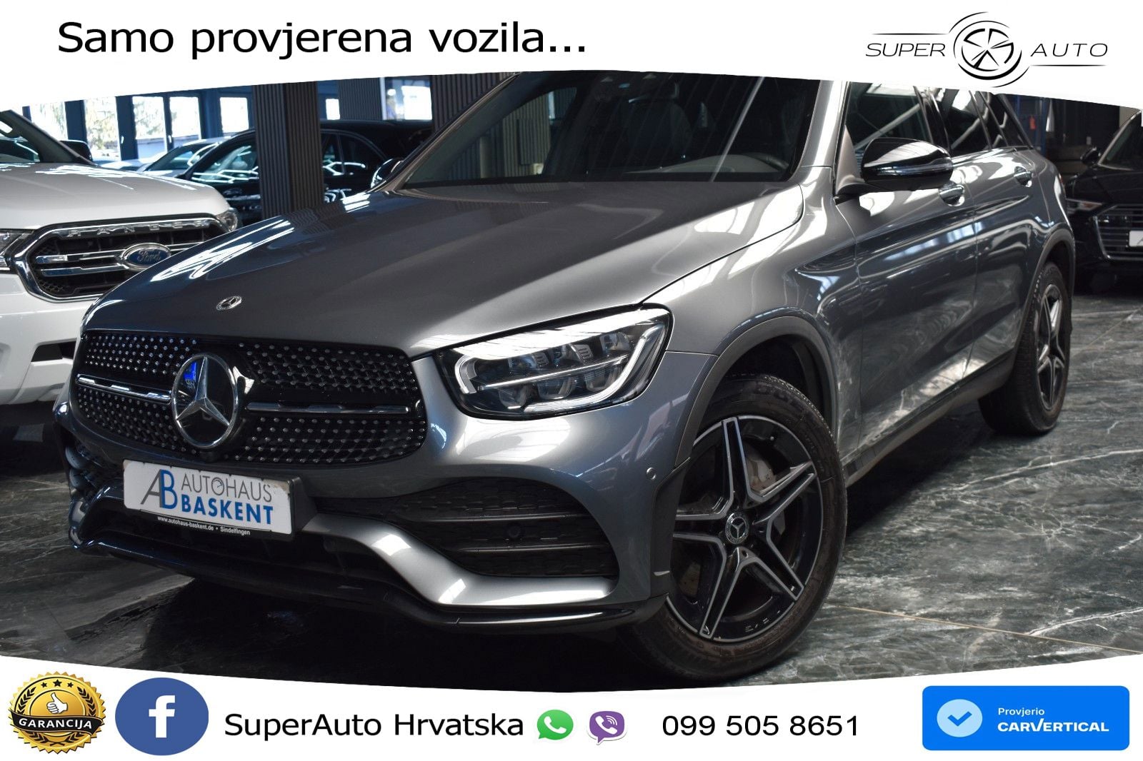 Mercedes GLC 200d (163 KS) 4MATIC 9G-TRONIC AMG LED+GR SJED+ACC