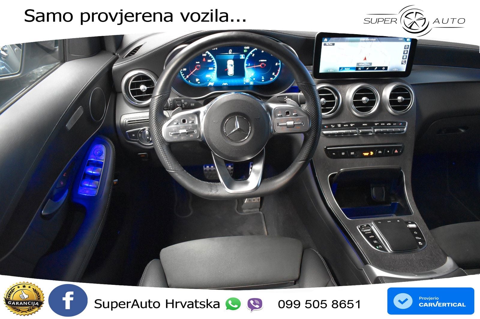 Mercedes GLC 200d (163 KS) 4MATIC 9G-TRONIC AMG LED+GR SJED+ACC