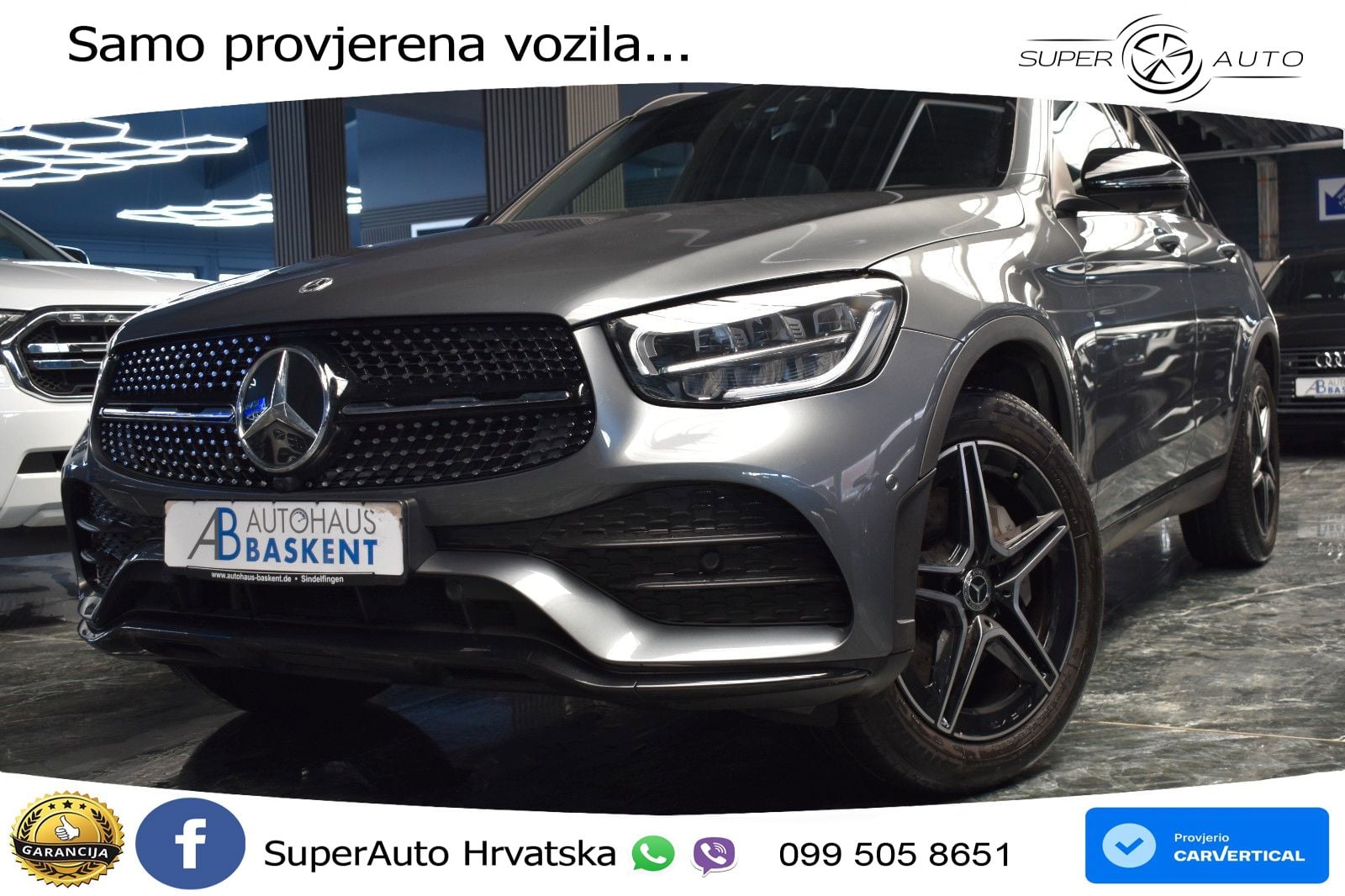 Mercedes GLC 200d (163 KS) 4MATIC 9G-TRONIC AMG LED+GR SJED+ACC