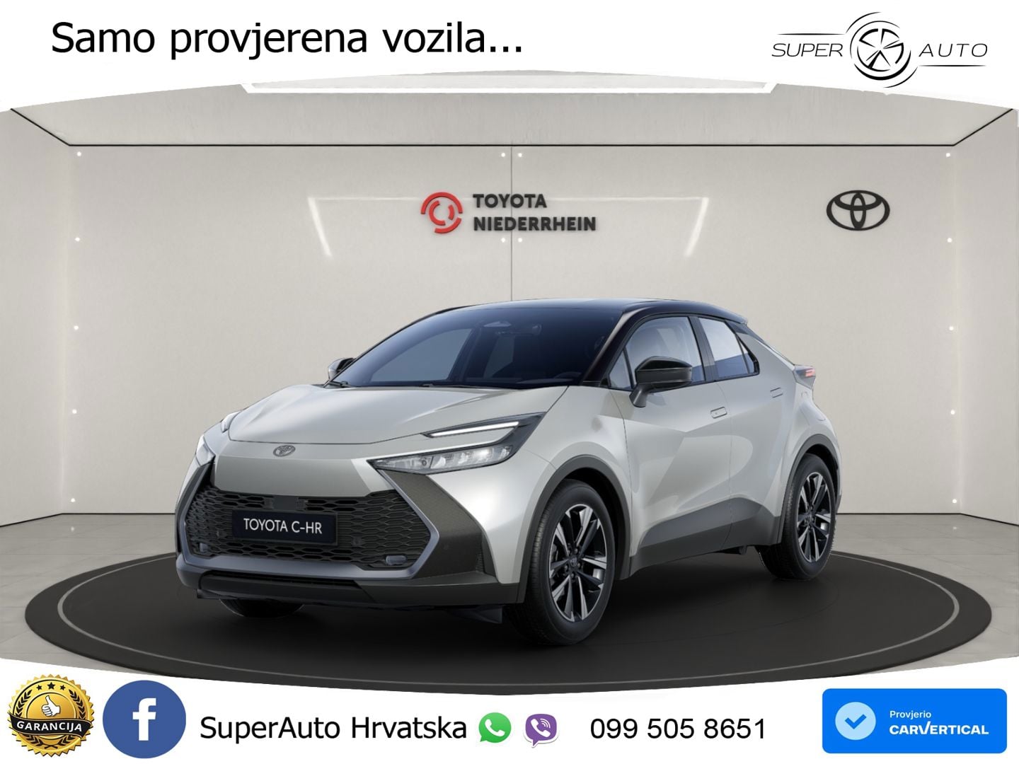Toyota C-HR 1.8 (140 KS) Hybrid e-CVT Teamplayer LED+GR SJED+ACC