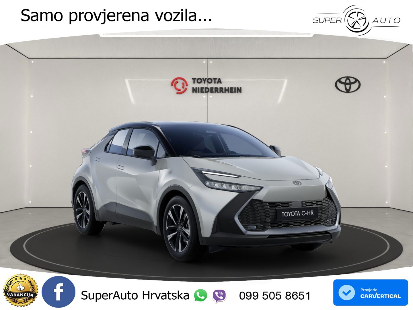 Toyota C-HR 1.8 (140 KS) Hybrid e-CVT Teamplayer LED+GR SJED+ACC