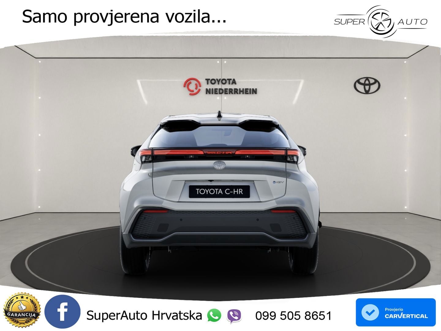 Toyota C-HR 1.8 (140 KS) Hybrid e-CVT Teamplayer LED+GR SJED+ACC