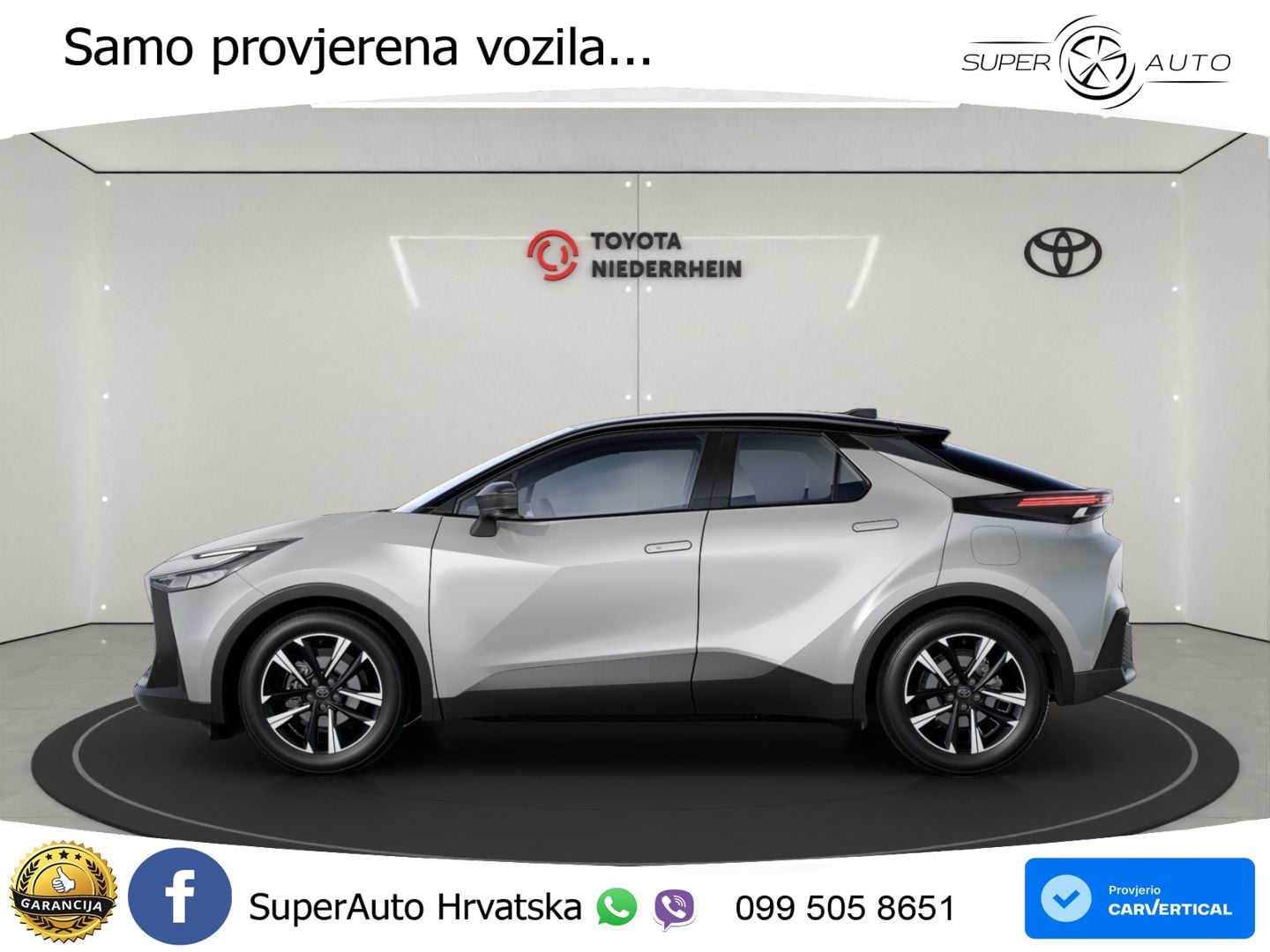 Toyota C-HR 1.8 (140 KS) Hybrid e-CVT Teamplayer LED+GR SJED+ACC