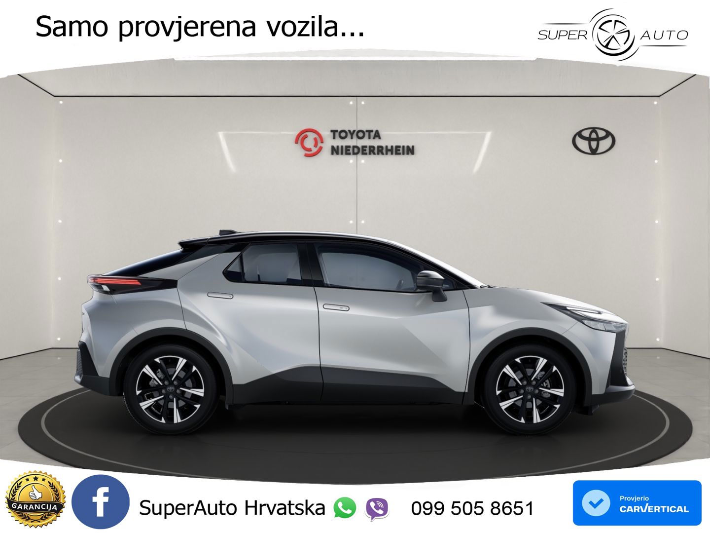 Toyota C-HR 1.8 (140 KS) Hybrid e-CVT Teamplayer LED+GR SJED+ACC