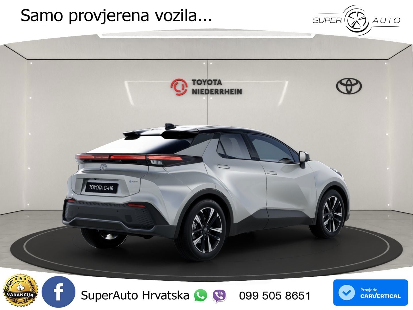 Toyota C-HR 1.8 (140 KS) Hybrid e-CVT Teamplayer LED+GR SJED+ACC