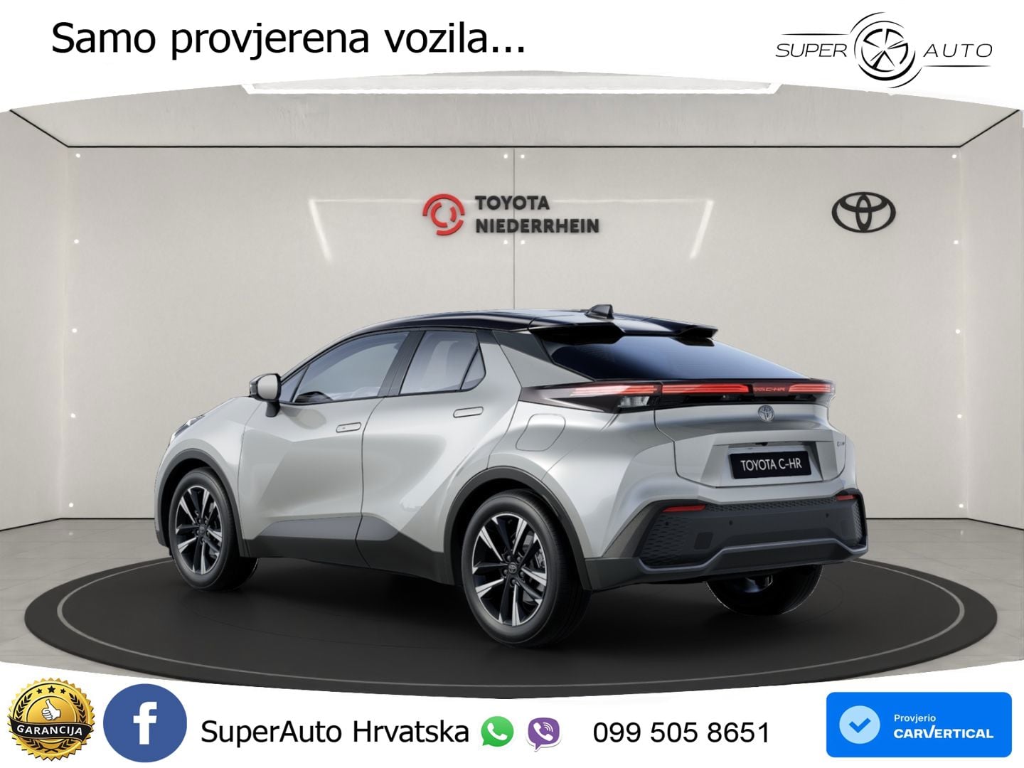Toyota C-HR 1.8 (140 KS) Hybrid e-CVT Teamplayer LED+GR SJED+ACC