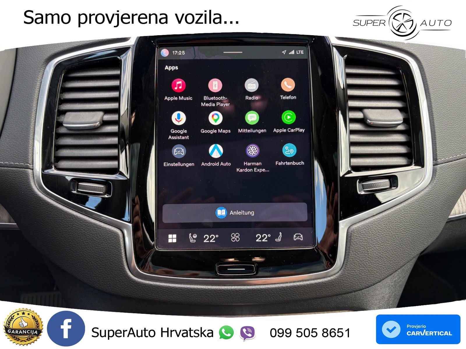 Volvo XC90 2.0 B5 Diesel AWD Automatic LED+GR SJED+ACC