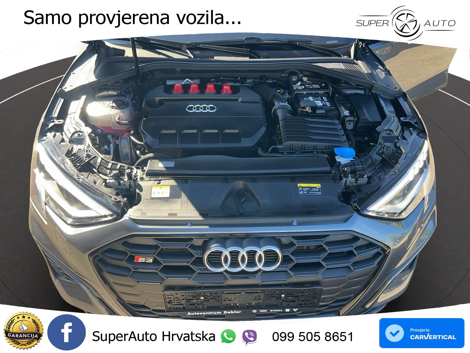 Audi S3 2.0 TFSI (310 KS) quattro S tronic LED+GR SJED+ACC