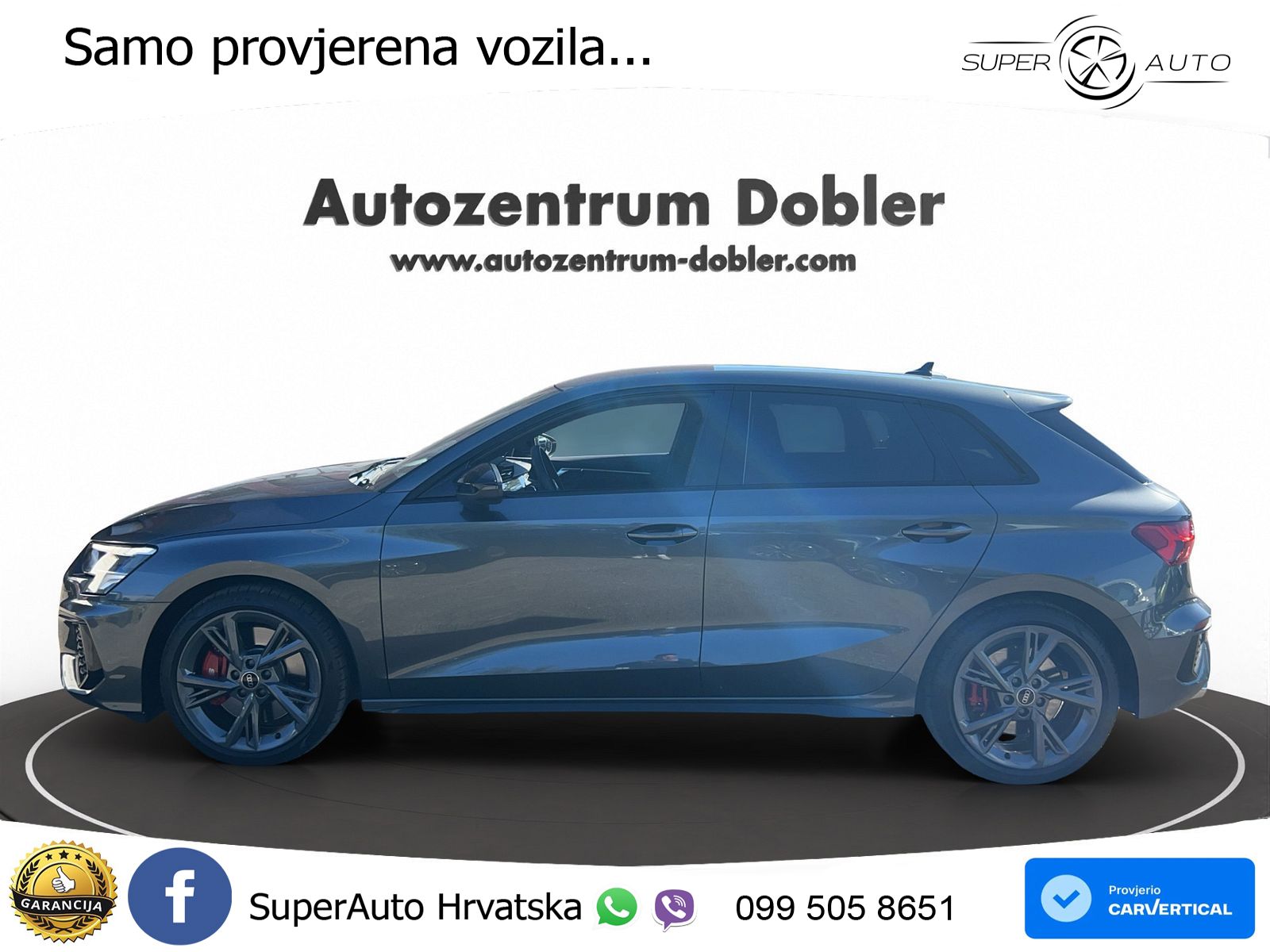 Audi S3 2.0 TFSI (310 KS) quattro S tronic LED+GR SJED+ACC