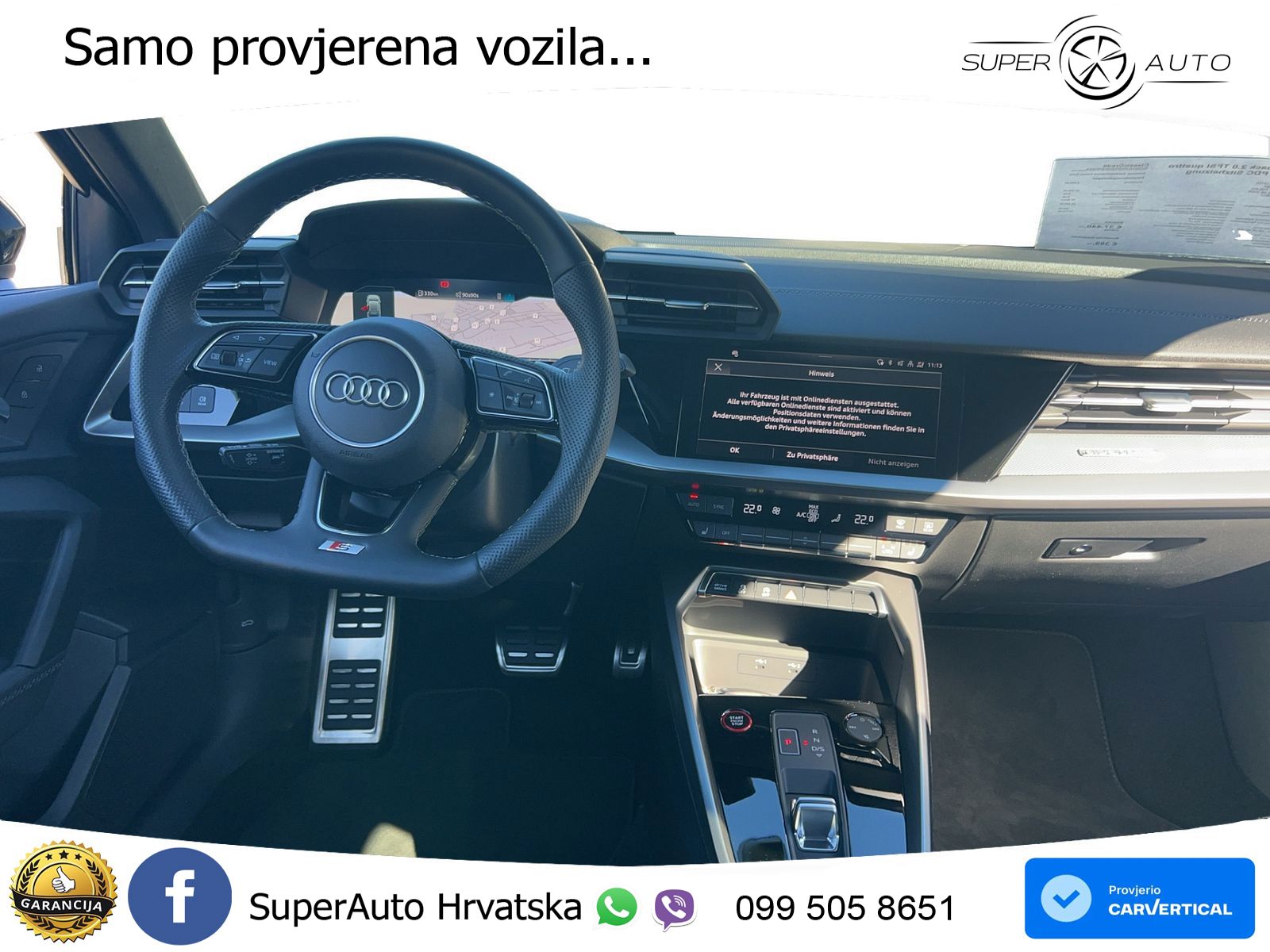Audi S3 2.0 TFSI (310 KS) quattro S tronic LED+GR SJED+ACC
