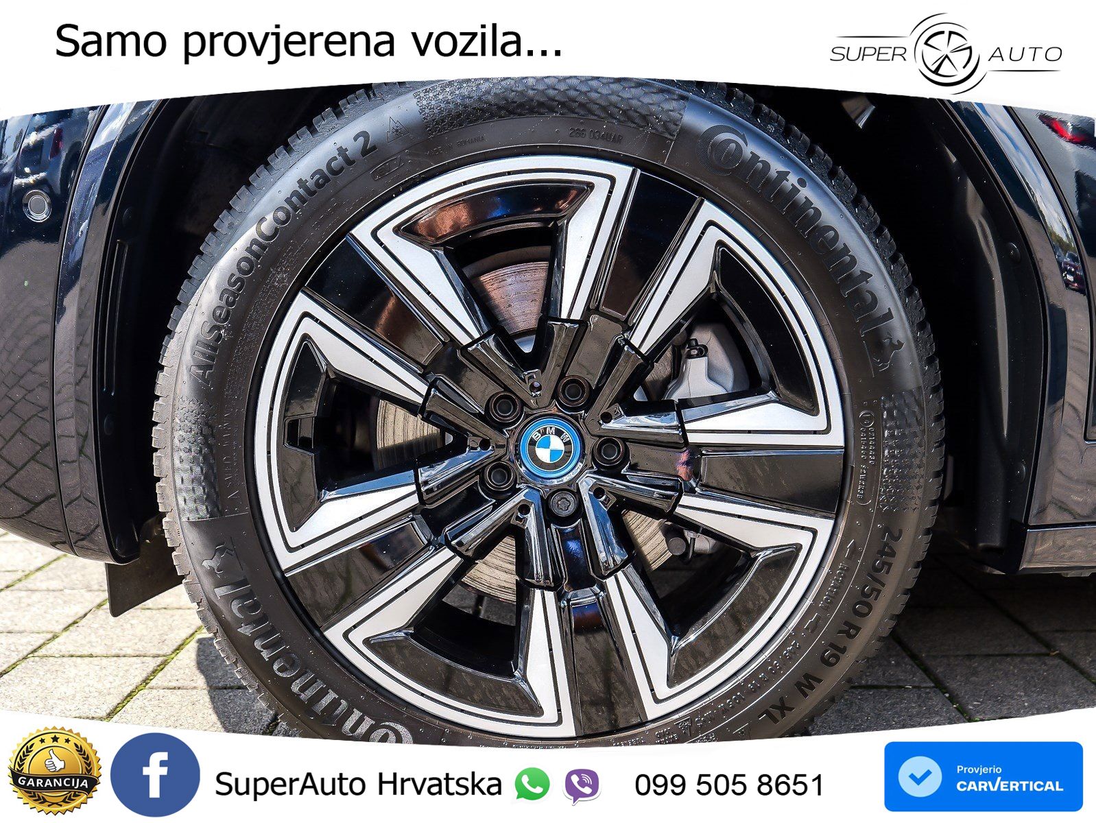 BMW iX3 80 kWh (286 KS) M Sport LED+GR SJED+ACC