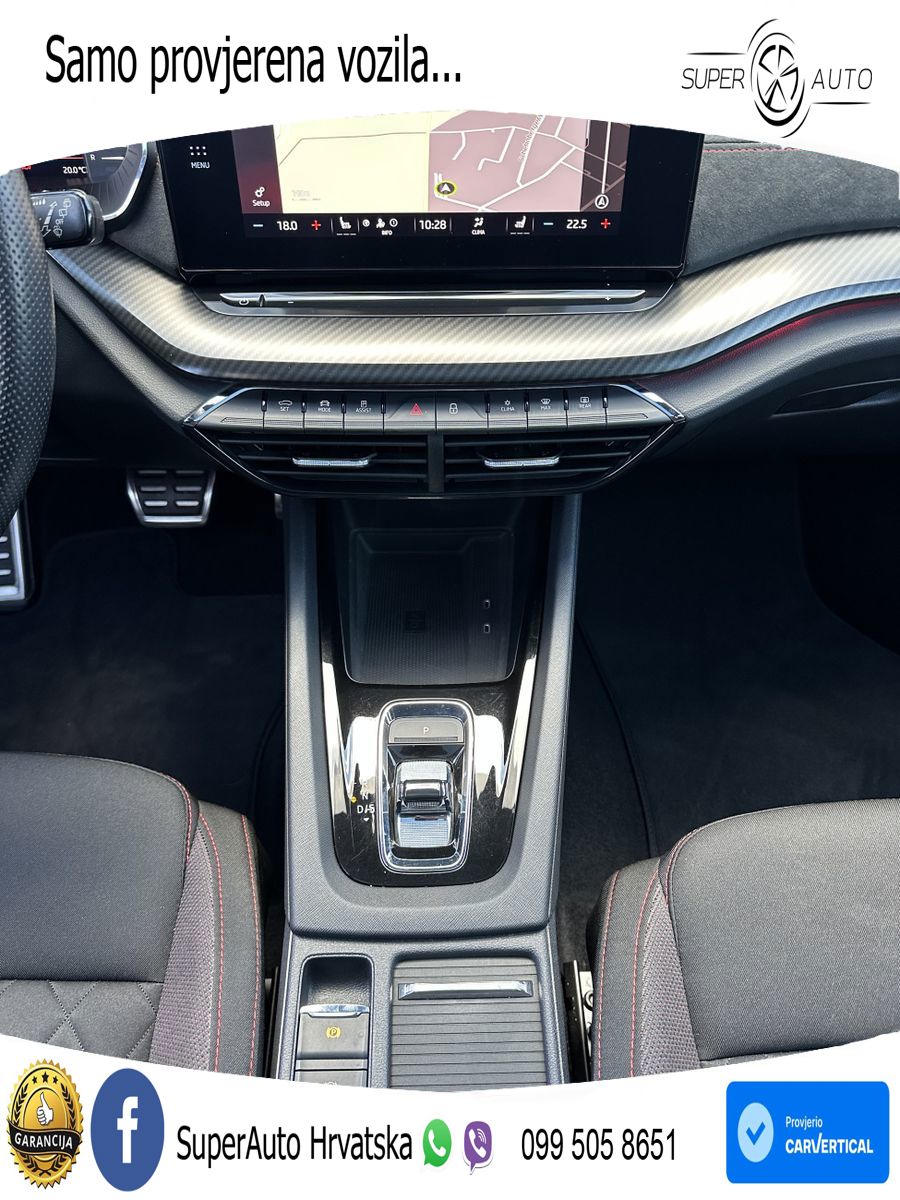 Škoda Octavia Combi RS 2.0 TDI (200 KS) DSG LED+GR SJED+ACC